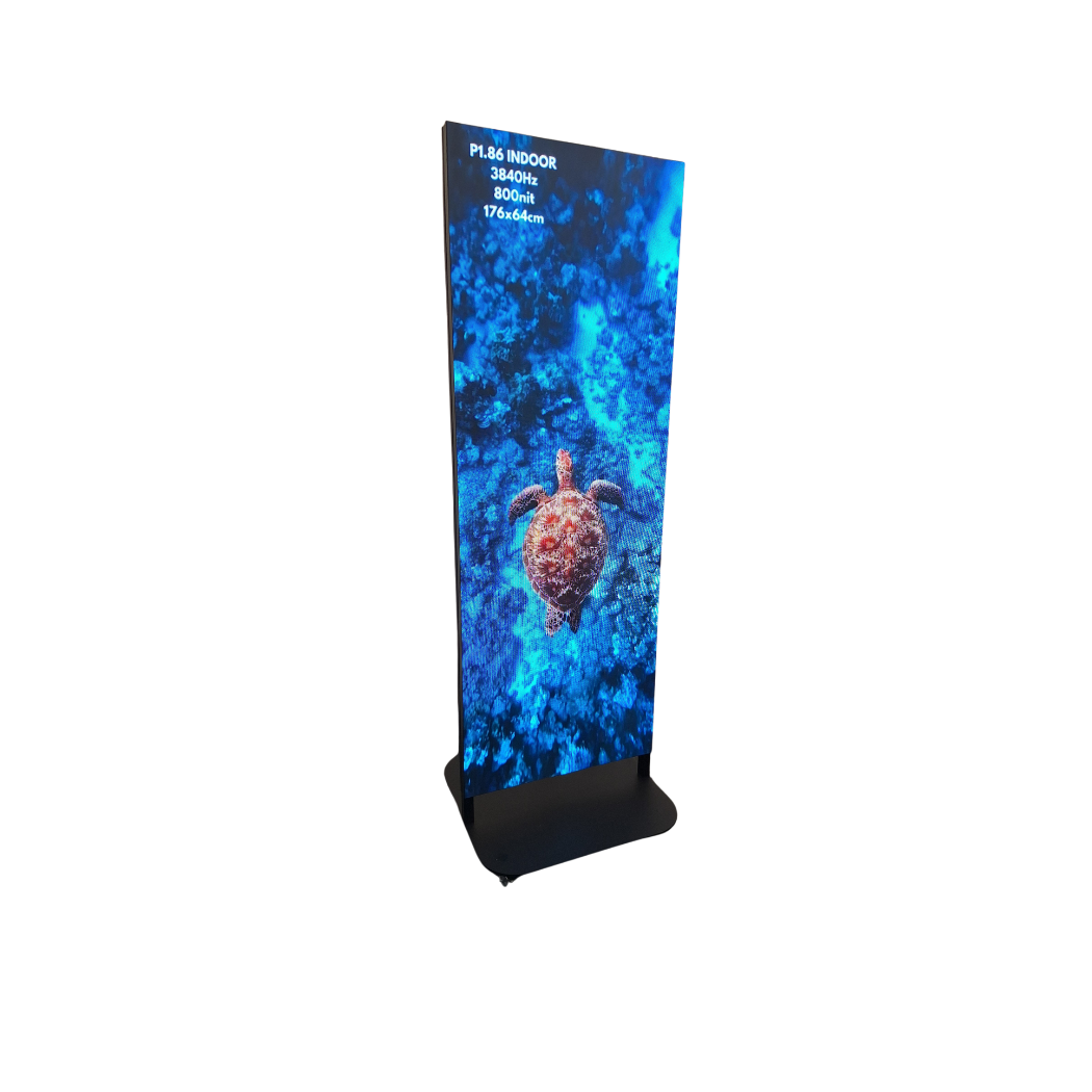 ÉCRAN MURAL LED MÉDIA intérieur 176x64 cm (LED Poster)