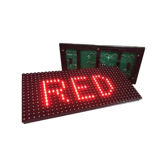 LED dot matrix panel 32x16cm P10 HUB12 DIP