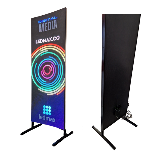 LED POSTER MEDIA WALL wewnętrzny 176x64cm