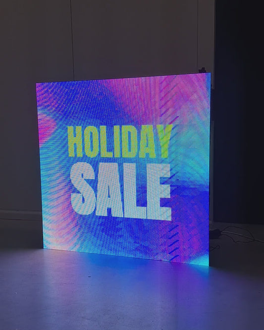 Outdoor LED screen Telebim P5 96x96cm 